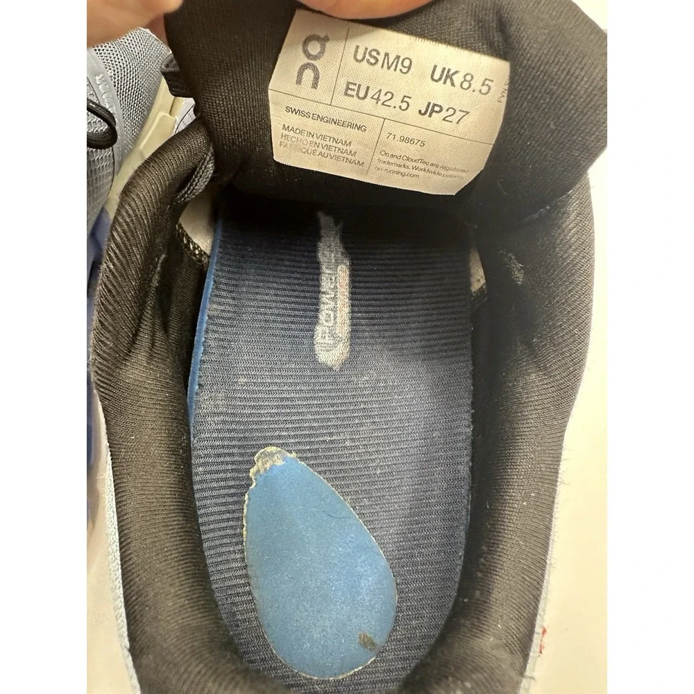 Size 9 - On Cloudflyer‎ 4 Low Blue - Picture 7 of 11